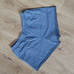 Soft blue cotton shorts size Large